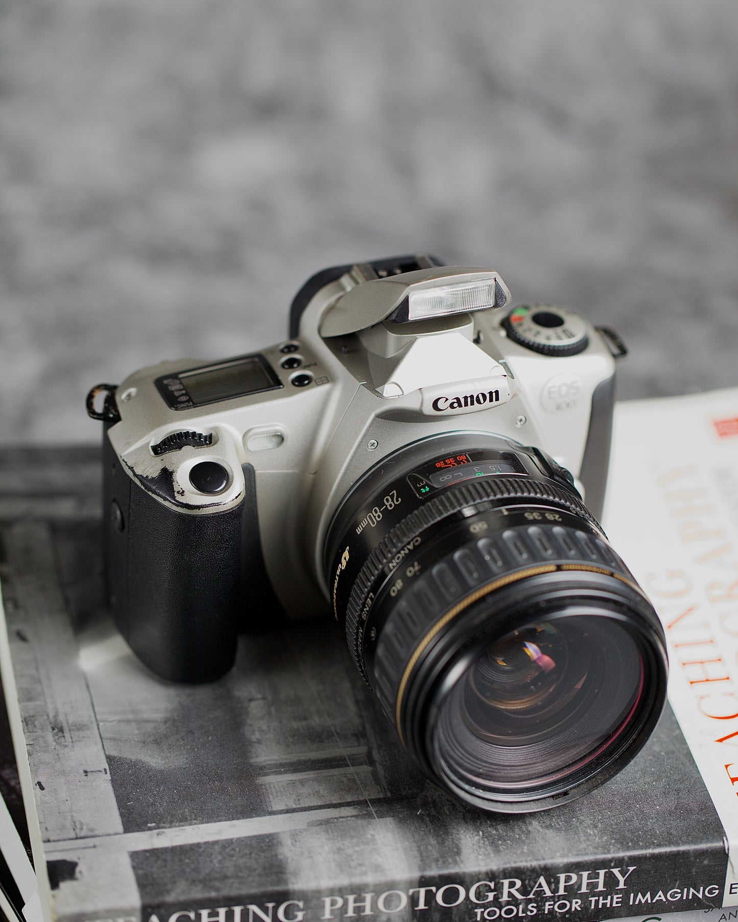 Canon EOS 300 w/ Canon 28-80mm lens